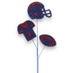Navy Red Football Pick