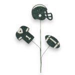 Green White Football Pick