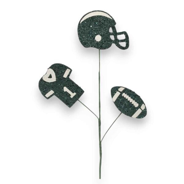 Green White Football Pick