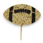 Gold Black Single Football Pick
