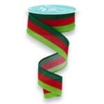 Christmas Stripe Ribbon