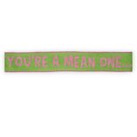 Pink Green Monster Ribbon