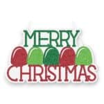 Christmas Gumdrop Sign