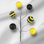 Yellow Black Ball Pick