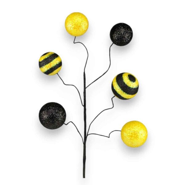 Yellow Black Ball Pick