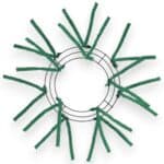 10-20" Green Wire Wreath Frame