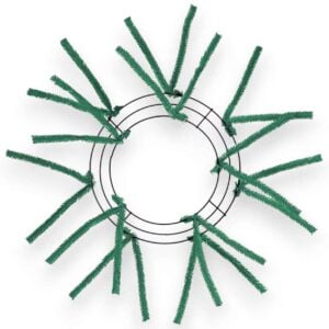 10-20" Green Wire Wreath Frame
