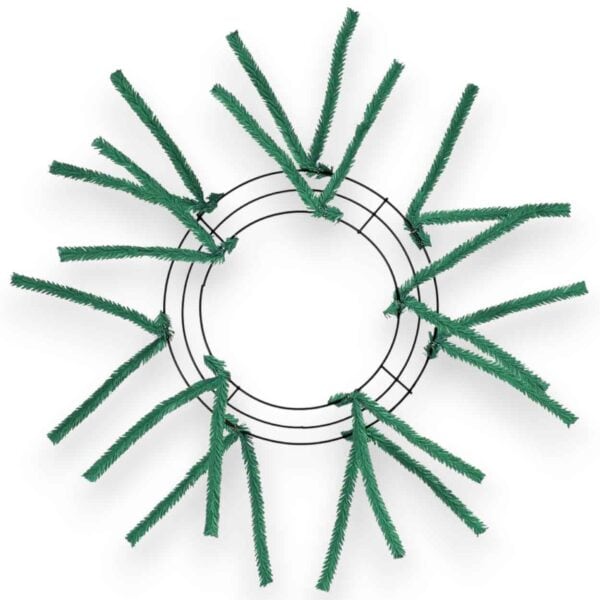 10-20" Green Wire Wreath Frame