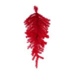 30" Red Teardrop Swag, 70 Tips