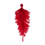 36" Red Teardrop Swag, 90 Tips