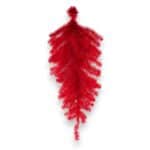 36" Red Teardrop Swag, 90 Tips