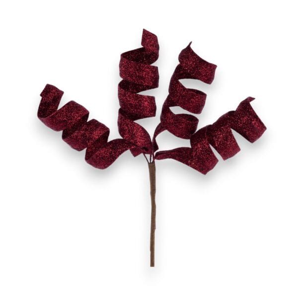 Burgundy Curly Pick
