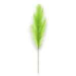 Lime Green Fabric Plume Spray