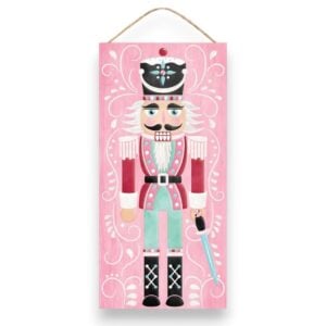 Pink Nutcracker Sign