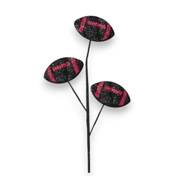 Red Black Football Spray