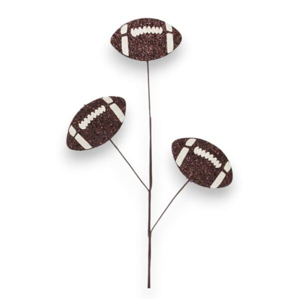 Maroon White Football Spray