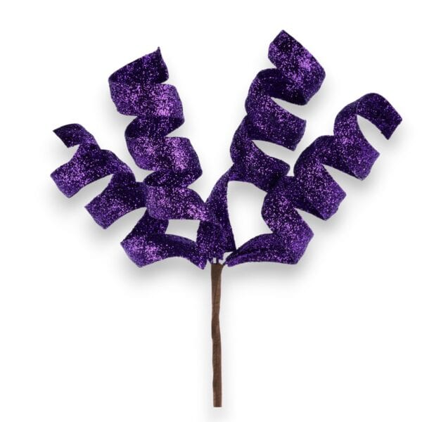 Purple Curly Pick