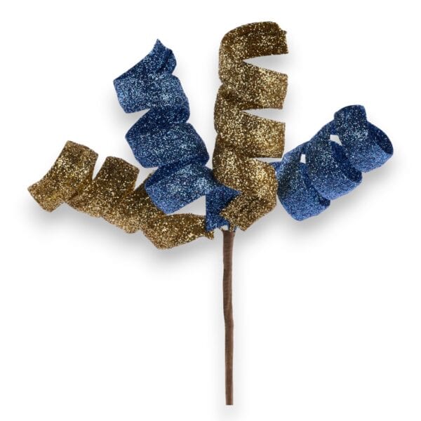 Blue Gold Curly Pick