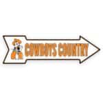 Oklahoma State Arrow Sign