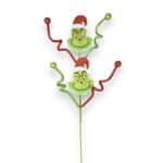 Green Monster Furry Face Pick