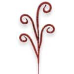 Red Curly Spray