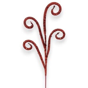 Red Curly Spray