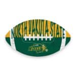 North Dakota State Color Football Sign