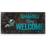 San Jose Sharks Fans Welcome Sign