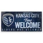 Sporting Kansas City Fans Welcome Sign