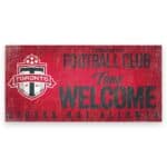 Toronto FC Fans Welcome Sign