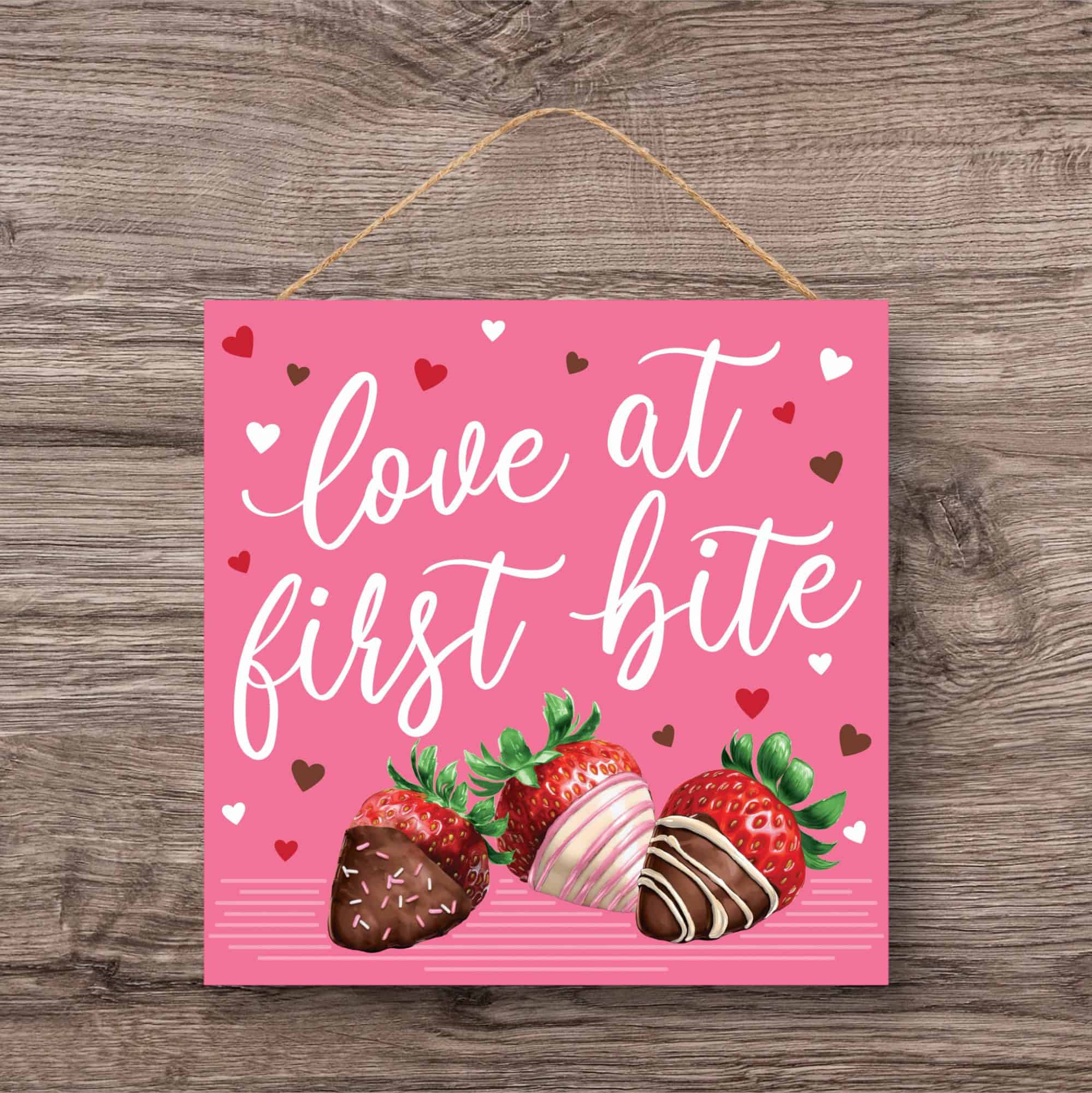 Chocolate Covered Strawberries Sign