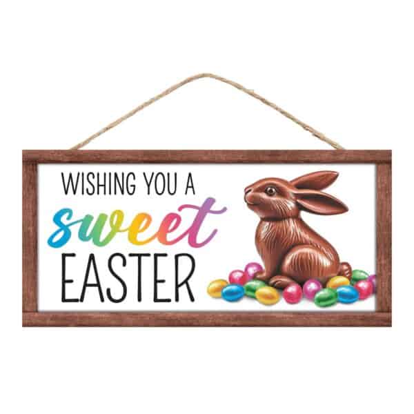 Sweet Easter Bunny Sign