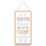 Bunny Easter Wishes Sign