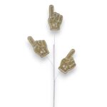 Gold Foam Finger Pick