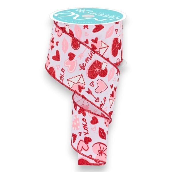 Mailing Valentines Ribbon