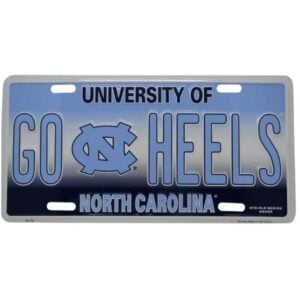 Tar Heels License Plate
