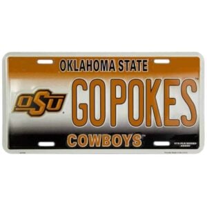Oklahoma State Pokes License Plate