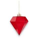 Red Diamond Gem Ornament