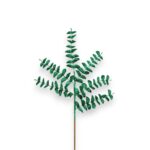 Glitter Green Eucalyptus Pick