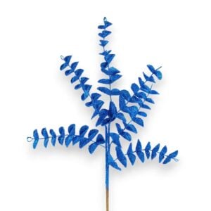 Glitter Blue Eucalyptus Pick