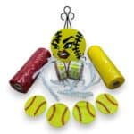 Angry Softball Wreath Kit