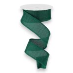 1.5" Green Ribbon - 10 yards