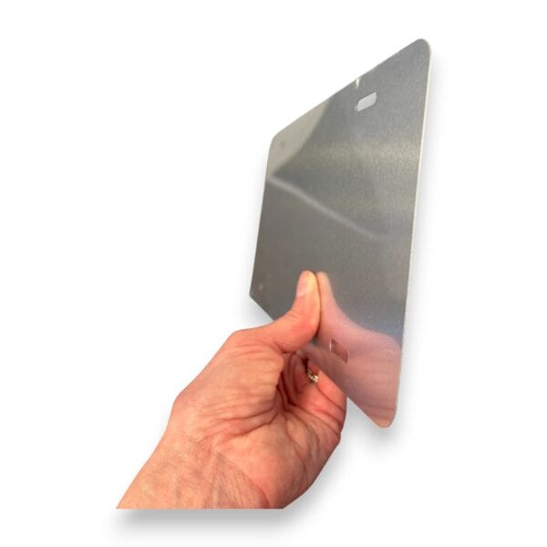 Football License Plate Side