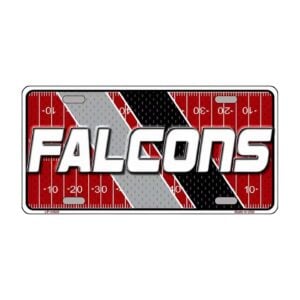Atlanta Falcons Football License Plate