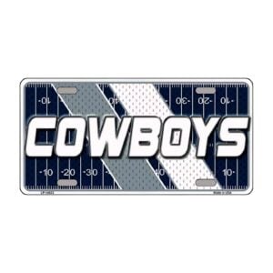 Dallas Cowboys Football License Plate