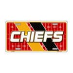 Kansas City Chiefs Football License Plate