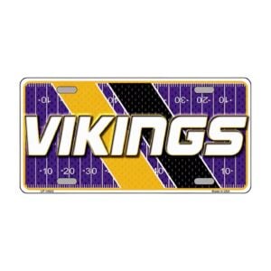 Minnesota Vikings Football License Plate