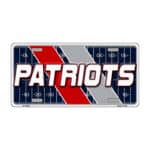 New England Patriots Football License Plate