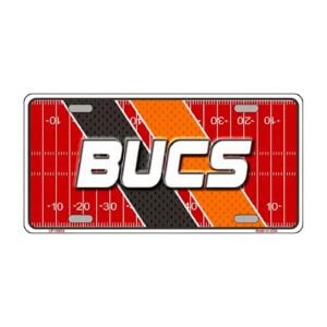Tampa Bay Buccaneers Football License Plate