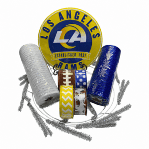 Los Angeles Rams Wreath Kit